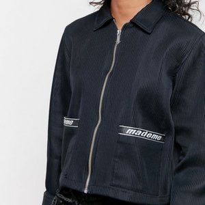MadeMe Lenticular Zip-Front Work Jacket